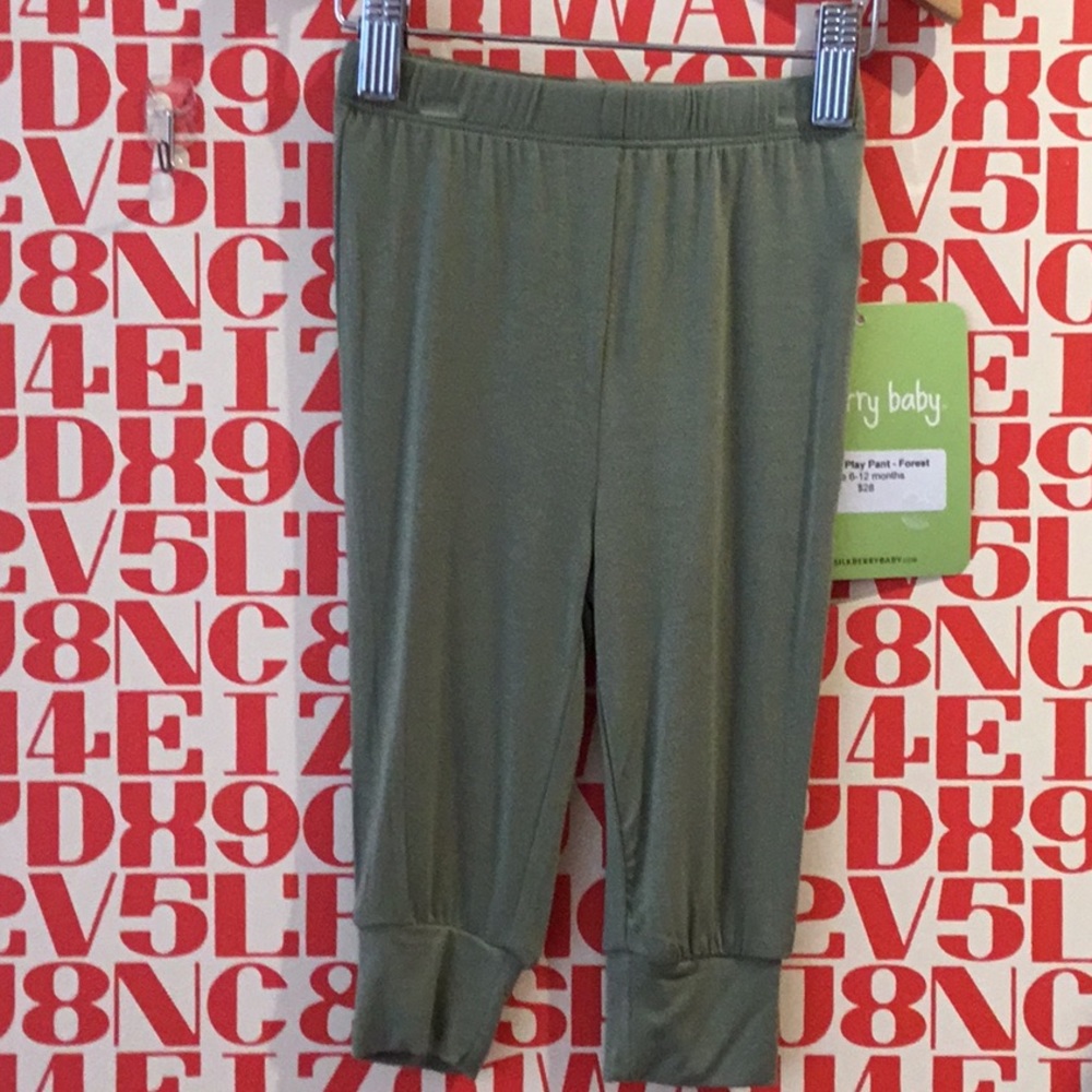 Silkberry Baby Bamboo Cotton Play Pant, NEW WITH TAGS